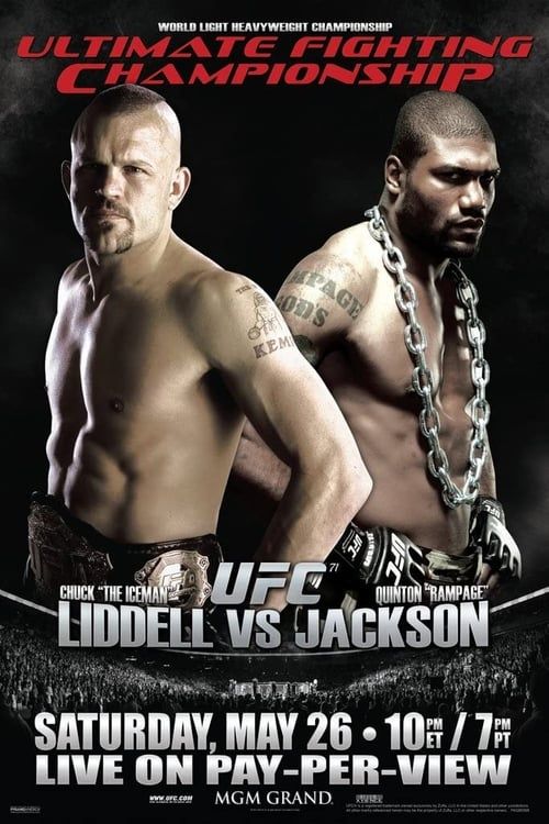 Key visual of UFC 71: Liddell vs. Jackson