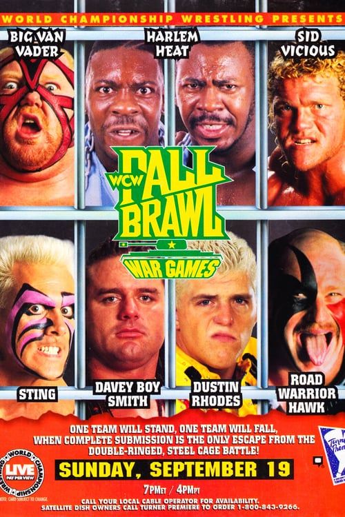 Key visual of WCW Fall Brawl 1993