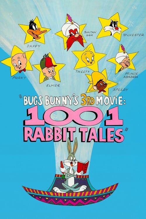 Key visual of Bugs Bunny's 3rd Movie: 1001 Rabbit Tales