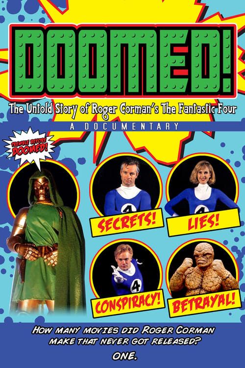 Key visual of Doomed! The Untold Story of Roger Corman's The Fantastic Four