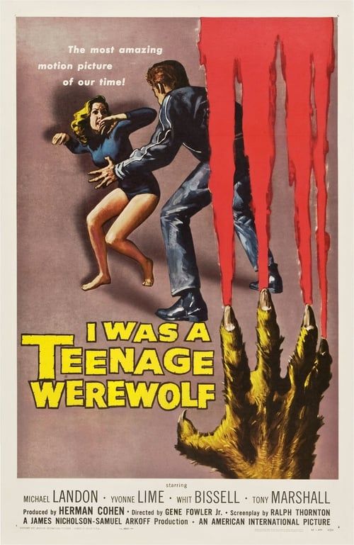 Key visual of I Was a Teenage Werewolf