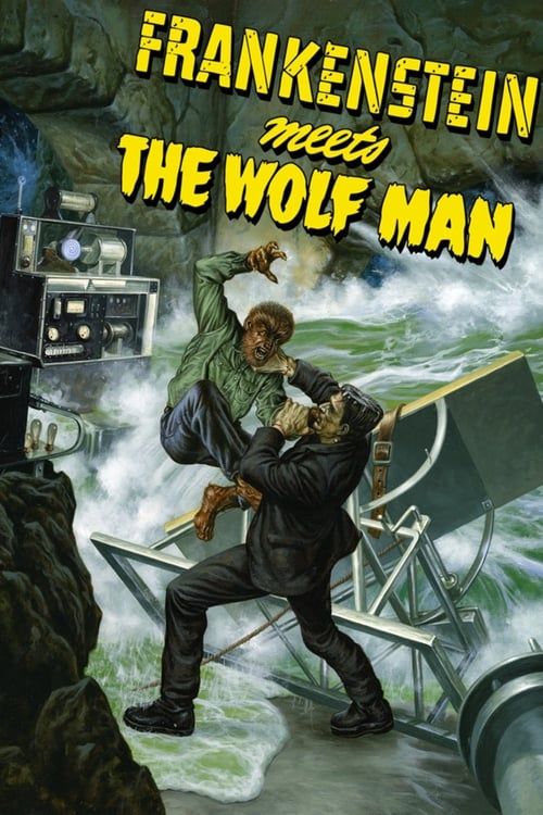 Key visual of Frankenstein Meets the Wolf Man