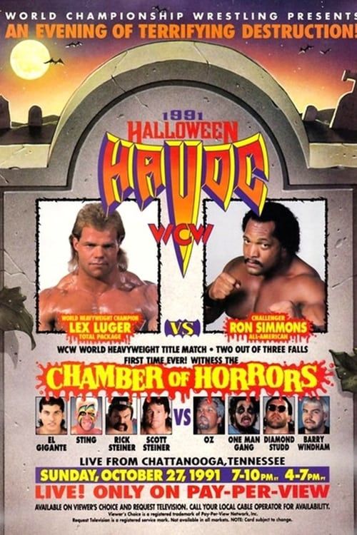 Key visual of WCW Halloween Havoc '91