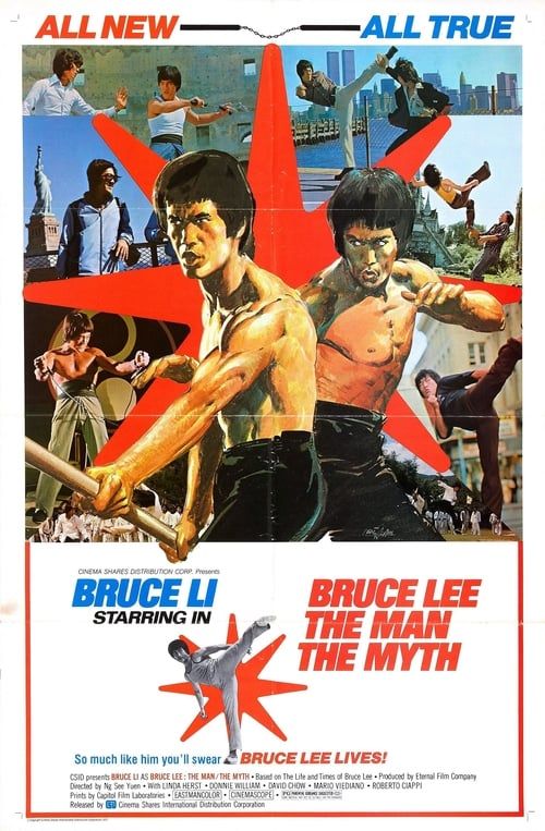 Key visual of Bruce Lee: The Man, The Myth