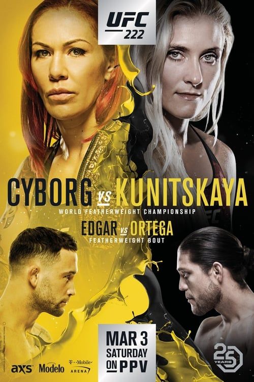 Key visual of UFC 222: Cyborg vs. Kunitskaya