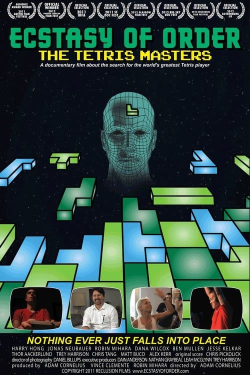 Key visual of Ecstasy of Order: The Tetris Masters