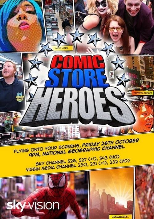 Key visual of Comic Store Heroes