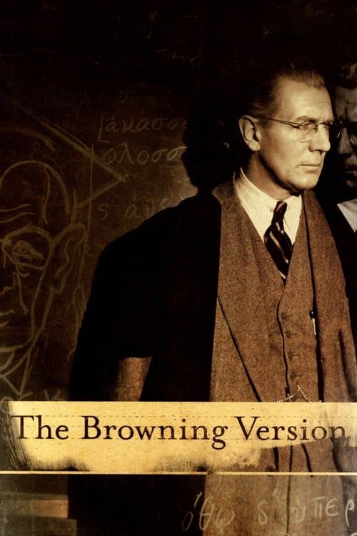 Key visual of The Browning Version
