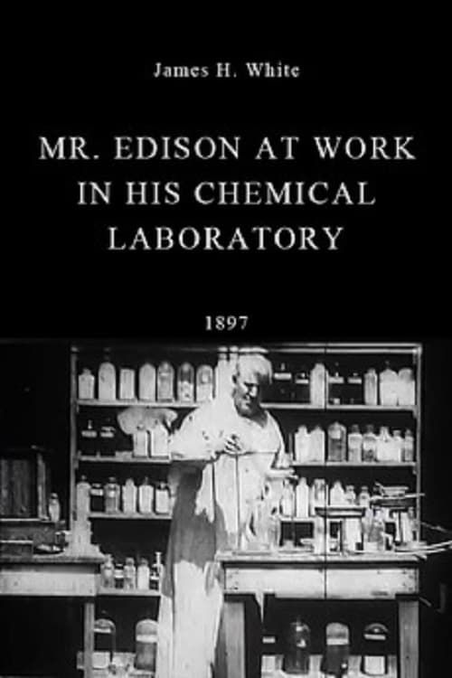 Key visual of Mr. Edison at Work in His Chemical Laboratory