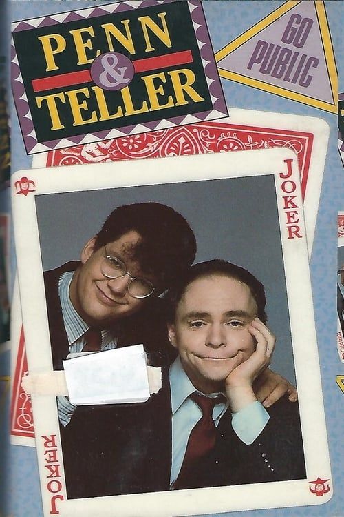 Key visual of Penn & Teller Go Public