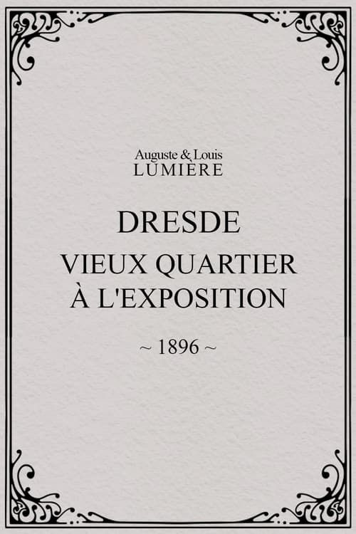 Key visual of Dresde, vieux quartier à l'Exposition