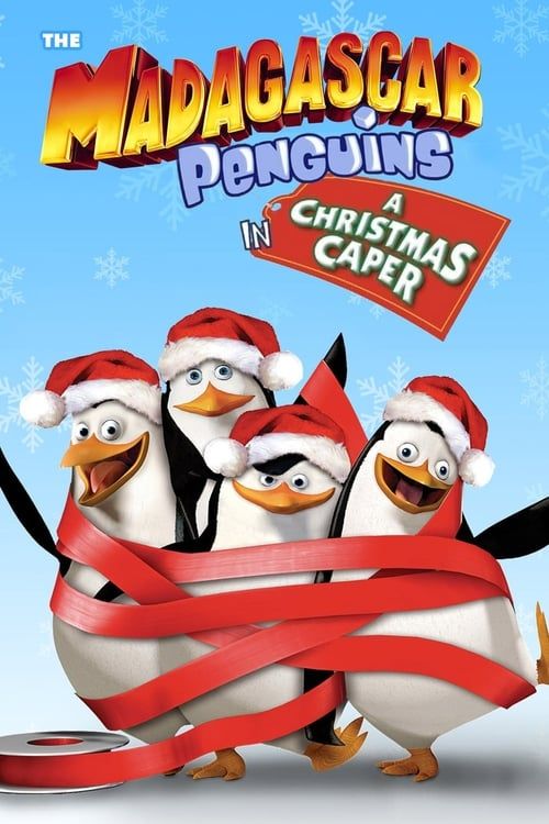 Key visual of The Madagascar Penguins in a Christmas Caper