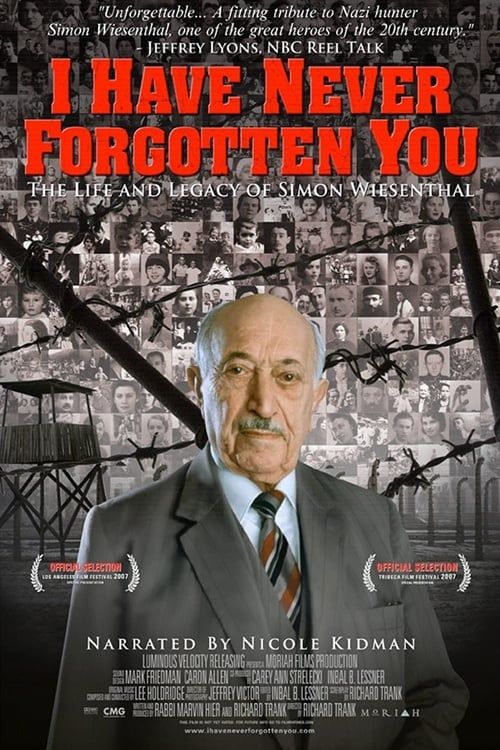 Key visual of I Have Never Forgotten You: The Life & Legacy of Simon Wiesenthal