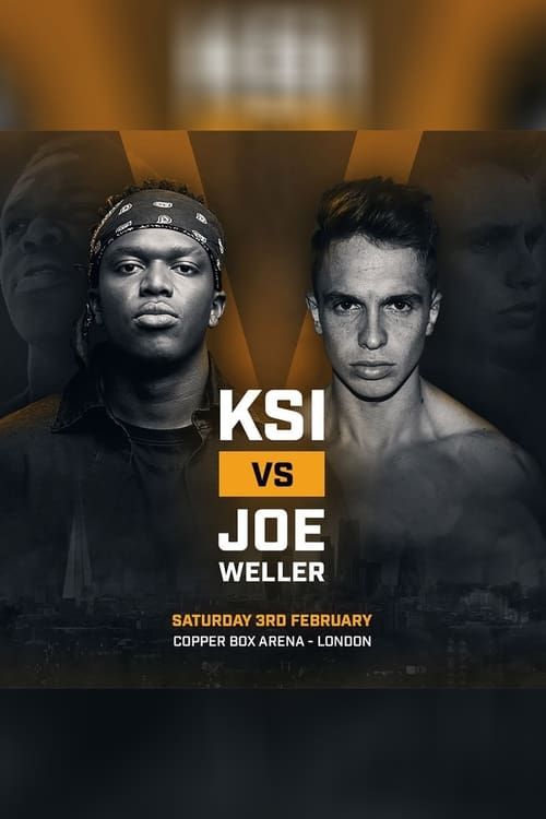 Key visual of KSI vs. Weller Live at the Copper Box Arena