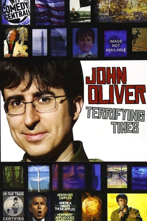 Key visual of John Oliver: Terrifying Times