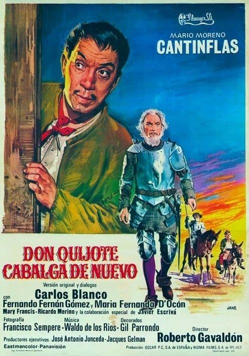 Key visual of Don Quijote cabalga de nuevo