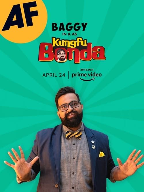 Key visual of Baggy in & as KungFu Bonda: A Mostly English Stand Up Comedy Special