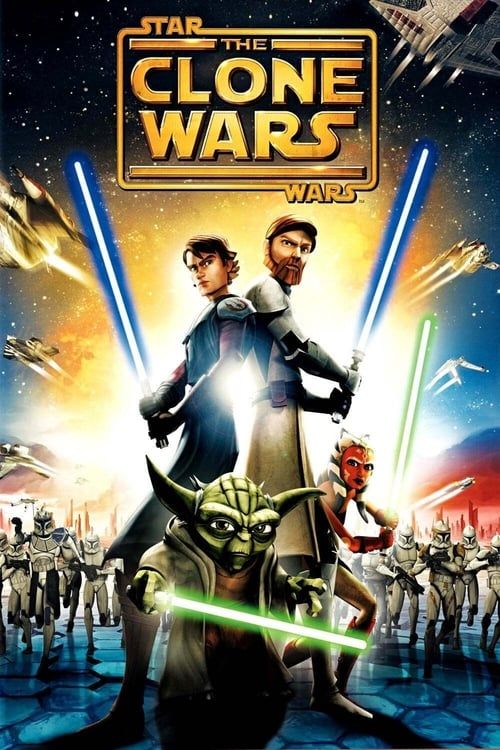 Key visual of Star Wars: The Clone Wars