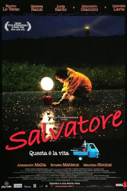 Key visual of Salvatore. Questa è la vita