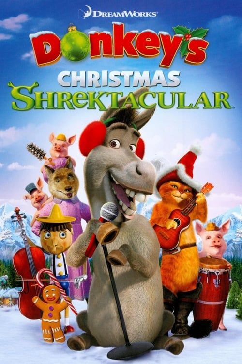 Key visual of Donkey's Christmas Shrektacular