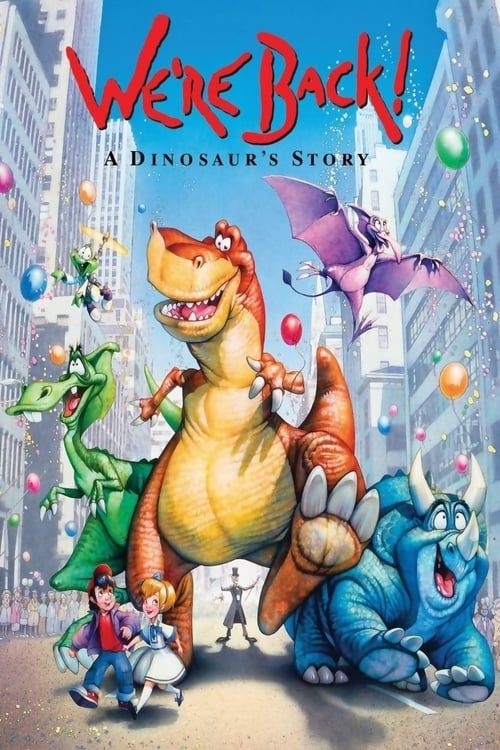Key visual of We're Back! A Dinosaur's Story