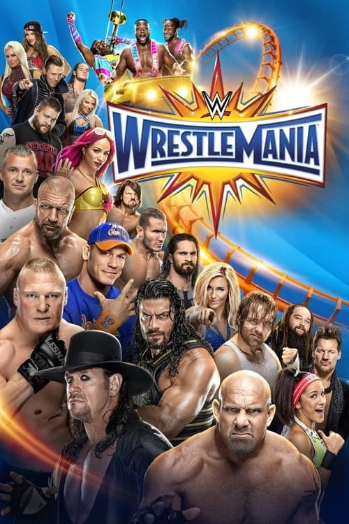 Key visual of WWE WrestleMania 33