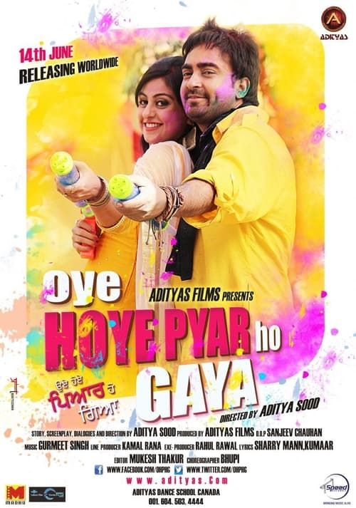 Key visual of Oye Hoye Pyar Ho Gaya