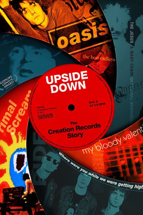 Key visual of Upside Down: The Creation Records Story