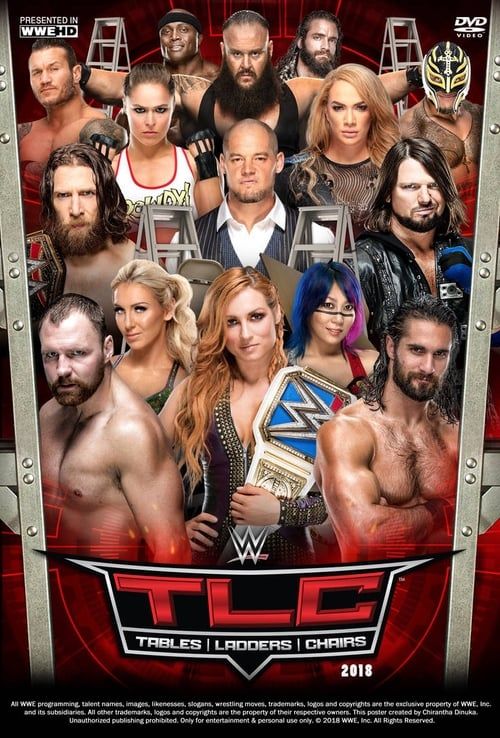 Key visual of WWE TLC: Tables, Ladders & Chairs 2018
