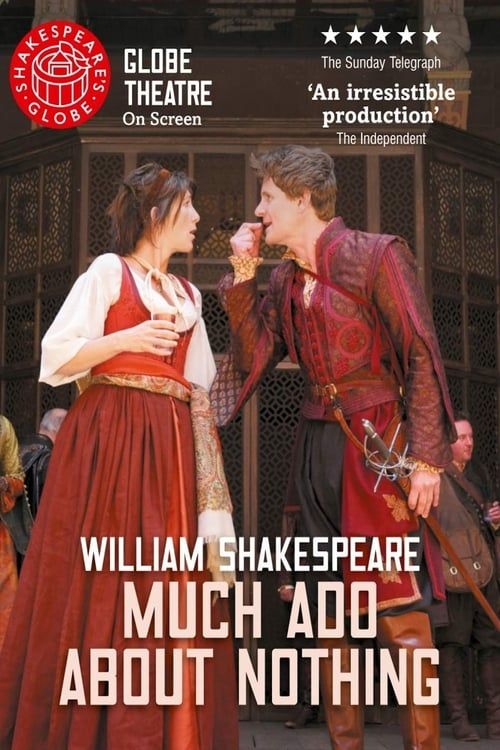 Key visual of Much Ado About Nothing - Live at Shakespeare's Globe