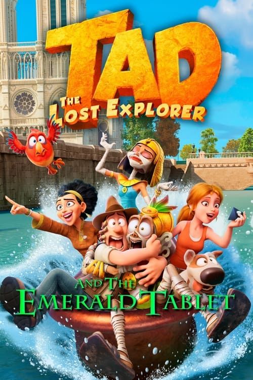 Key visual of Tad, the Lost Explorer and the Emerald Tablet