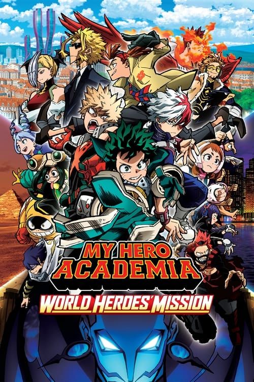 Key visual of My Hero Academia: World Heroes' Mission