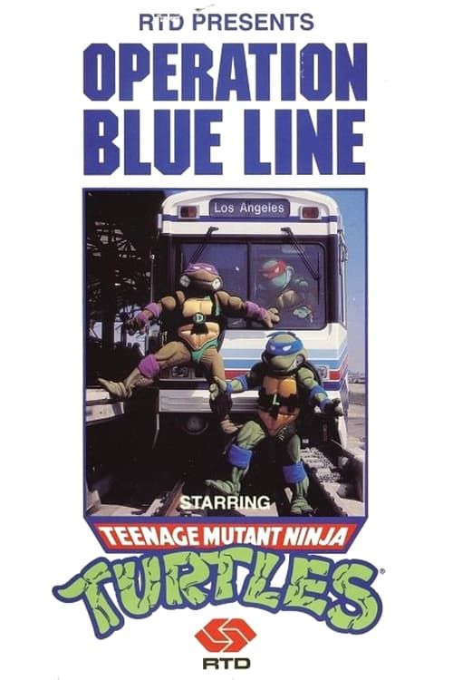 Key visual of Operation Blue Line, Starring: Teenage Mutant Ninja Turtles