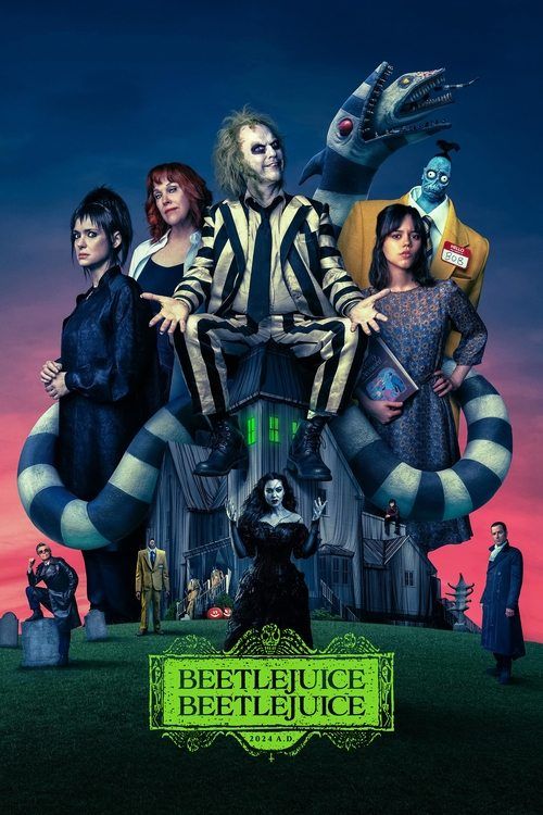 Key visual of Beetlejuice Beetlejuice