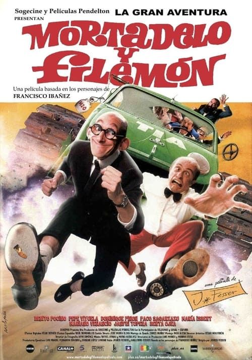 Key visual of Mortadelo & Filemon: The Big Adventure