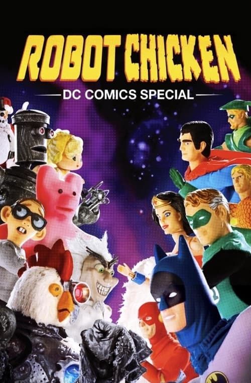 Key visual of Robot Chicken: DC Comics Special