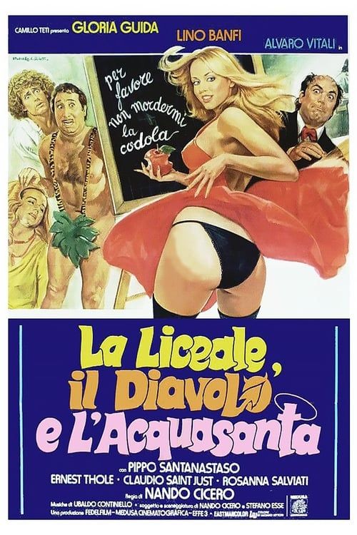 Key visual of La liceale, il diavolo e l'acquasanta