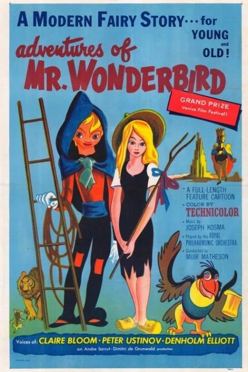 Key visual of The Curious Adventures of Mr. Wonderbird