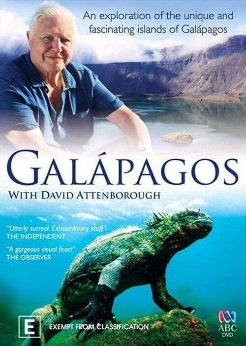 Key visual of Galapagos with David Attenborough