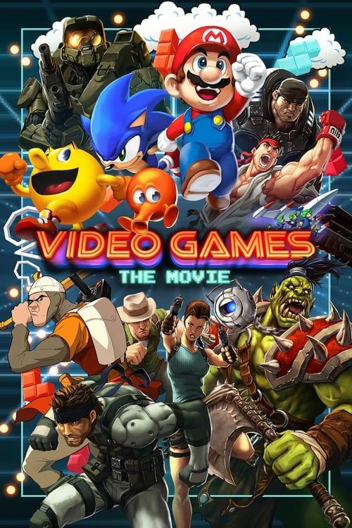 Key visual of Video Games: The Movie