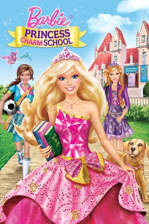 Key visual of Barbie: Princess Charm School