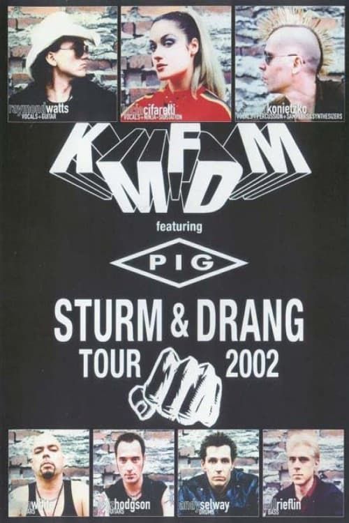 Key visual of KMFDM: Sturm & Drang Tour 2002