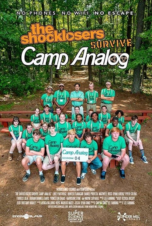 Key visual of The Shocklosers Survive Camp Analog