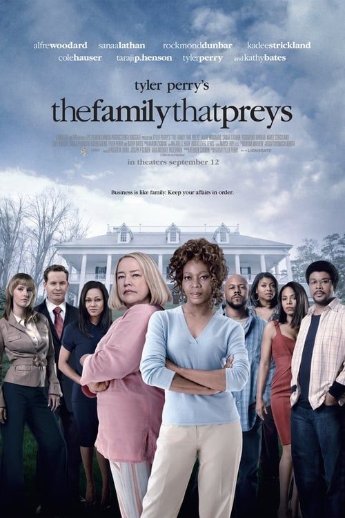 Key visual of Tyler Perry's The Family That Preys