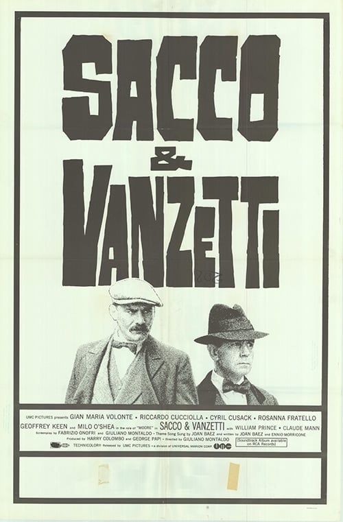 Key visual of Sacco & Vanzetti