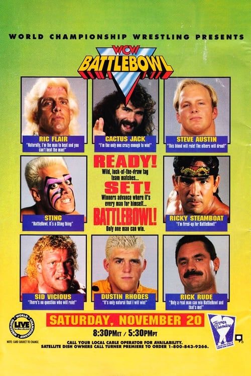 Key visual of WCW Battle Bowl