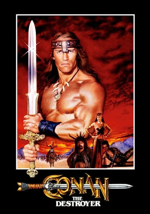 Key visual of Conan the Destroyer
