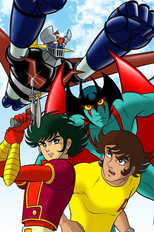 Key visual of Mazinger Z vs. Devilman