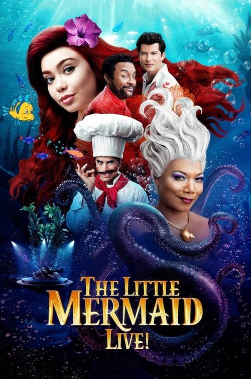 Key visual of The Little Mermaid Live!