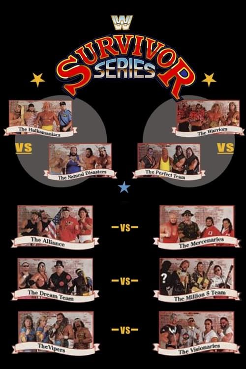 Key visual of WWE Survivor Series 1990